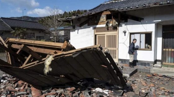 مع مطلع العام الجديد.. زلزال قوي يضرب اليابان ويتسبب بموجات تسونامي