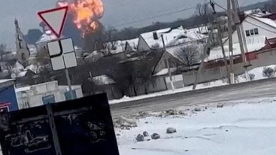 مقتل ركاب طائرة روسية تحطمت وعلى متنها أسرى حرب أوكرانيون