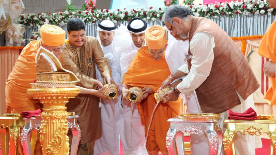 رئيس وزراء الهند يفتتح معبدا هندوسيا في الإمارات مع اقتراب الانتخابات