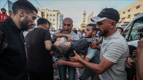 عشرات القتلى والجرحى في قصف إسرائيلي لمحيط مجمع الشفاء بغزة