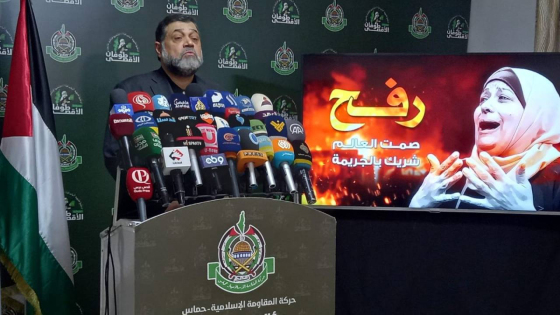 حماس: جريمة الاحتلال في رفح دليل على استخفافه بكل القوانين