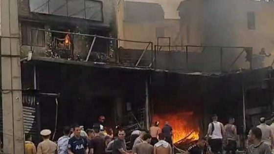 اندلاع حريق هائل في سوق باب فتوح بمدينة فاس يودي بحياة 5 أشخاص