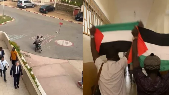 طلاب سنغاليون يطردون السفير الإسرائيلي من مؤتمر بالجامعة
